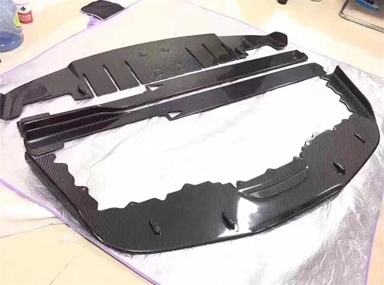 For Ferrari 458 2011-No Carbon Fiber Front Lip Rear Diffuser Bumper Spoiler Side Skirt Body Kit Upgrade Refits Splitter HS3