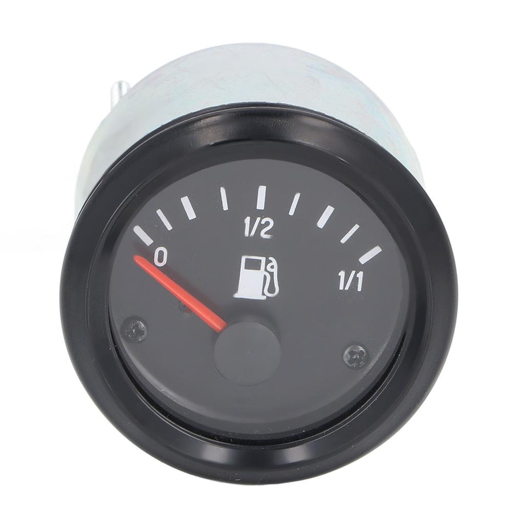 52mm Fuel Gauge High Accuracy Quick Response Waterproof LED Fuel Level Gauge for Generator Unit 0