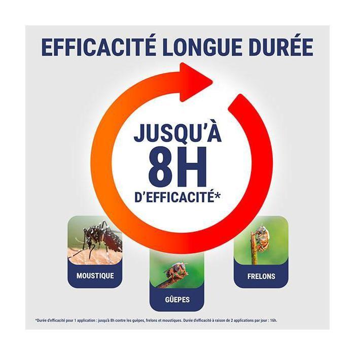 Insect Ecran Anti-Moustiques Guêpes et Frelons Spray Répulsif 100ml