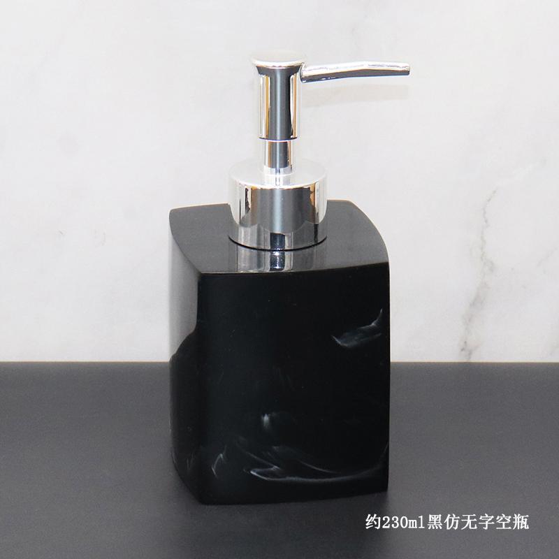 Soap Bottles Hotel Bathroom Accessories Bathroom Hand Sanitizer Bottle Shampoo Shower Dispensing Bottle Press-on Soap Dispenser