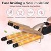 Professional Salon Dual Voltage Hair Curler Wavy Tourmaline Wave Maker 5 Barrels Curling Iron LCD Temperature PTC Ceramic