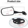 For 2004-2007 CBR1000RR 03-17 CBR600RR CBR500R CBR250R Black Rearview Mirrors