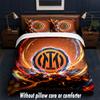 Borussia Dortmund Design Bed Bedding Set 1 Duvet Cover + 2 Pillowcases Soft Breathable Household Bed Linens