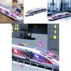 China Rejuvenation Highspeed Train Toy With Lights Music For Kids Educational Play