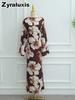 Floral Print Maxi Dress for Women