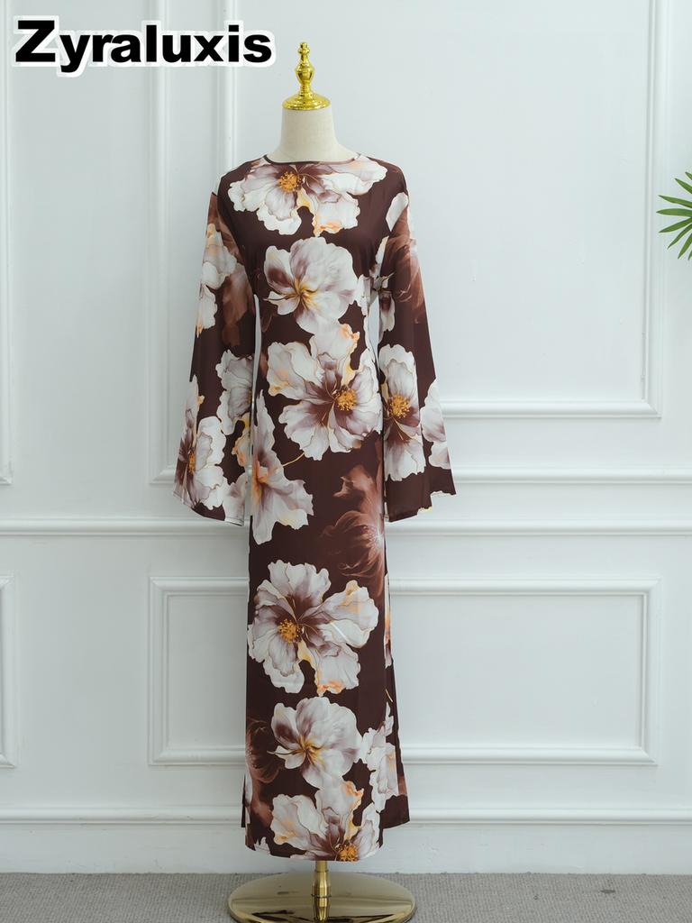 Floral Print Maxi Dress for Women