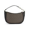 Michael Kors Logo Classic Monogram Hardware Zip Closure Leather And Synthetic Leather Handheld Crossbody Shoulder Bag Small 32F3G2EC5B-292