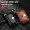 Metall Leder Schlüsselanhänger Auto M LOGO Emblem Schlüsselanhänger Zubehör für BMW X7 X3 X4 X5 X6 3 4 5 6 7 Serie Z4 M M3 M5 M6 E38 E39 E46 E53 E60 E61 E64