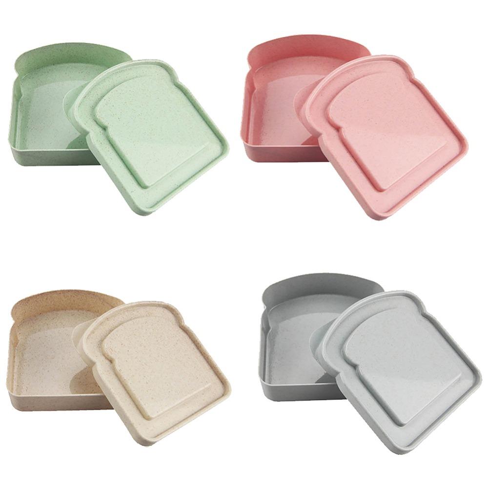 Frischhalte-Feuchtigkeitsdichtes Dessertbehälter-Brotbehälter-Toastbox-Sandwich-Aufbewahrungsbox
