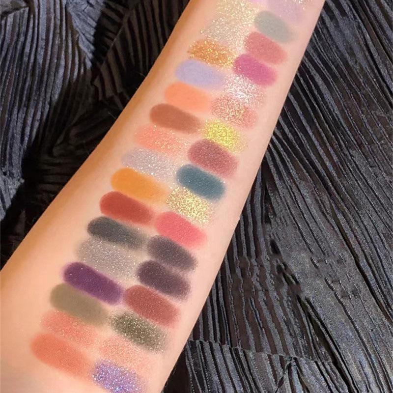 MGL40 Utopia Eyeshadow Palette: 40 Shimmer & Glitter Shades for Professional Stage and Smoky Makeup