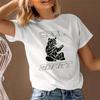 Women's T-Shirt Short Sleeve Round Neck Cool Smart Graphic Tee Streetwear Trendy 2025 Fast Ship