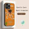 Classic Anime Digimon Japan Art Poster Phone Case For iPhone 17 16 15 14 13 12 Plus Pro Max High-end Luxury Magsafe Sheepskin