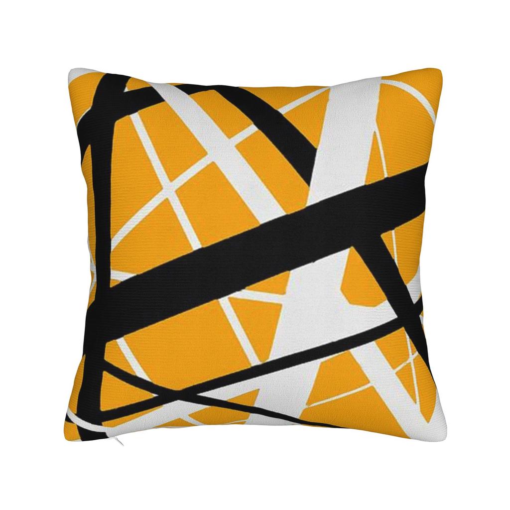 Van Halen Red Black And White Line Art Pillow Cover Fashion Pillow Case For Living Room Chair Comfy Cushion Cover Gift