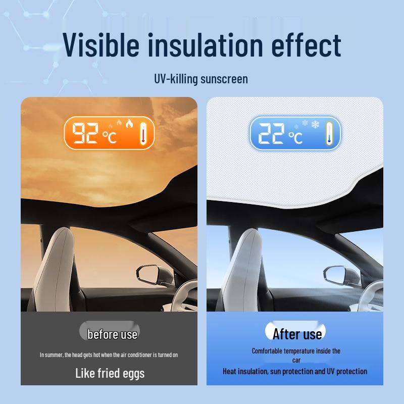 Nio ES6 Sunroof Sunshade: Heat Insulation & Privacy Protection