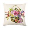Home Nordic Easter Bunny Pillow Cover Sofa Pillow Bedside Pillow Cover Linen Pillow Cover