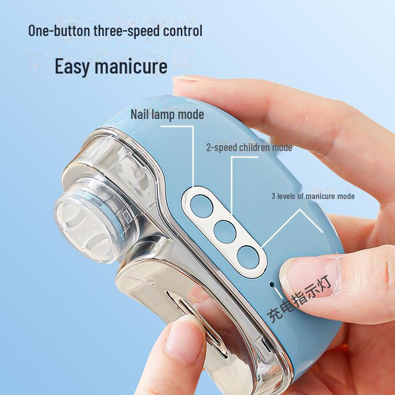 Multifunctional Electric Nail Clippers and Polish for Women and Children