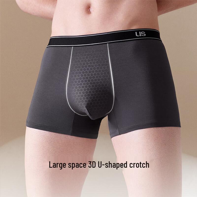 

Мужские модальные антибактериальные боксеры-брифы Ubras, набор L