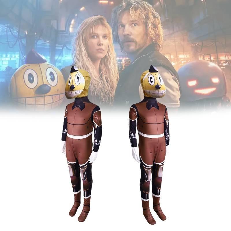 Electric State The Cosplay Costumes Role Play Halloween Party Performance Gift