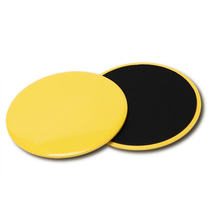 2PCS Sliding Slider Gliding Discs Fitness Disc Exercise Sliding Plate For Yoga Gym Abdominal Core Training Equipment