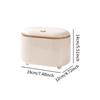 Tabletop Trash Can Compact Press Type Practical Storage Bin Small Storage Basket Coffee Table Bin for Bedroom Home Countertop