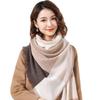 Pure wool women's scarf casual fashion trend autumn scarf autumn and winter Jie warm extended knitted shawl