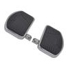 Pair Black Mini Floorboards for Harley & Other Motorcycles Front/Rear