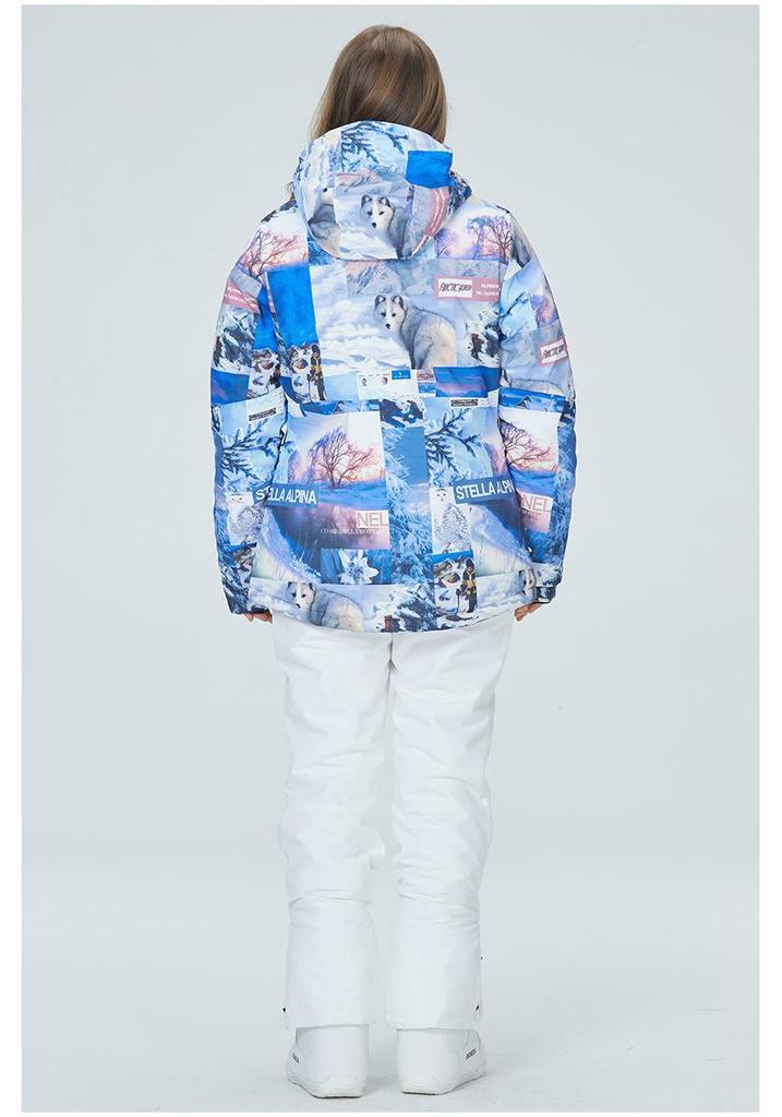 Korean Style Winter Ski Suit: Warm, Thickened Set for Men & Women