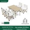 ZISIZ Outdoor Camping Folding Table & Chair Set