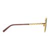 Louis Vuitton Plaid Pattern Design Metal Pilot Sunglasses Men sunglasses Gold Z3251U