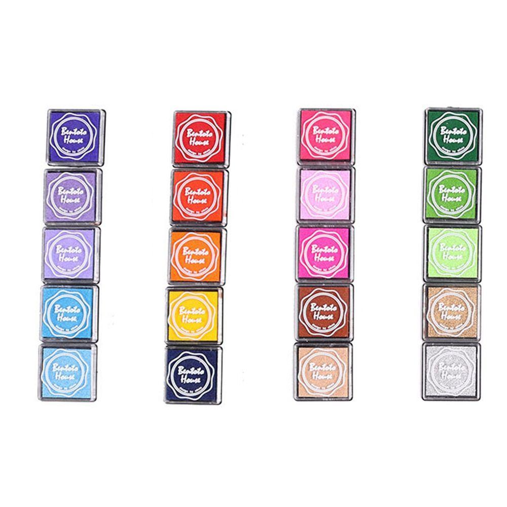 Oil Based Fingerpaint  Inkpad Fingerpaint Painting Stamp Scrapbooking Decoaration Ink Pad Stamps