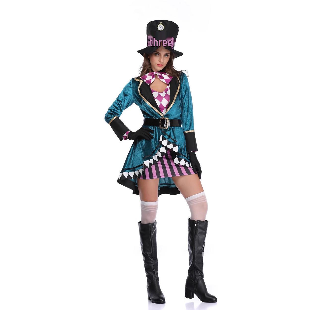 

Silk Halloween Magician Hat Costume for Adults, Nightclub & Stage, Sizes S-4XL. 4XL