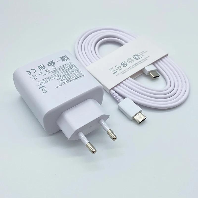 Pour Samsung Galaxy S25 S24 S23 S22 Ultra F55 C55 M55 Charge Rapide 45W Chargeur PD Câble USB C vers Type C 1,8M Charge Super Rapide 3.0 Adaptateur USB-C