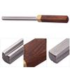 Baroque CD 20 Square Guitar Fret Dressing Metal File with 3 Carborundum Slots Wooden Handle Guitar Repair Maintenance