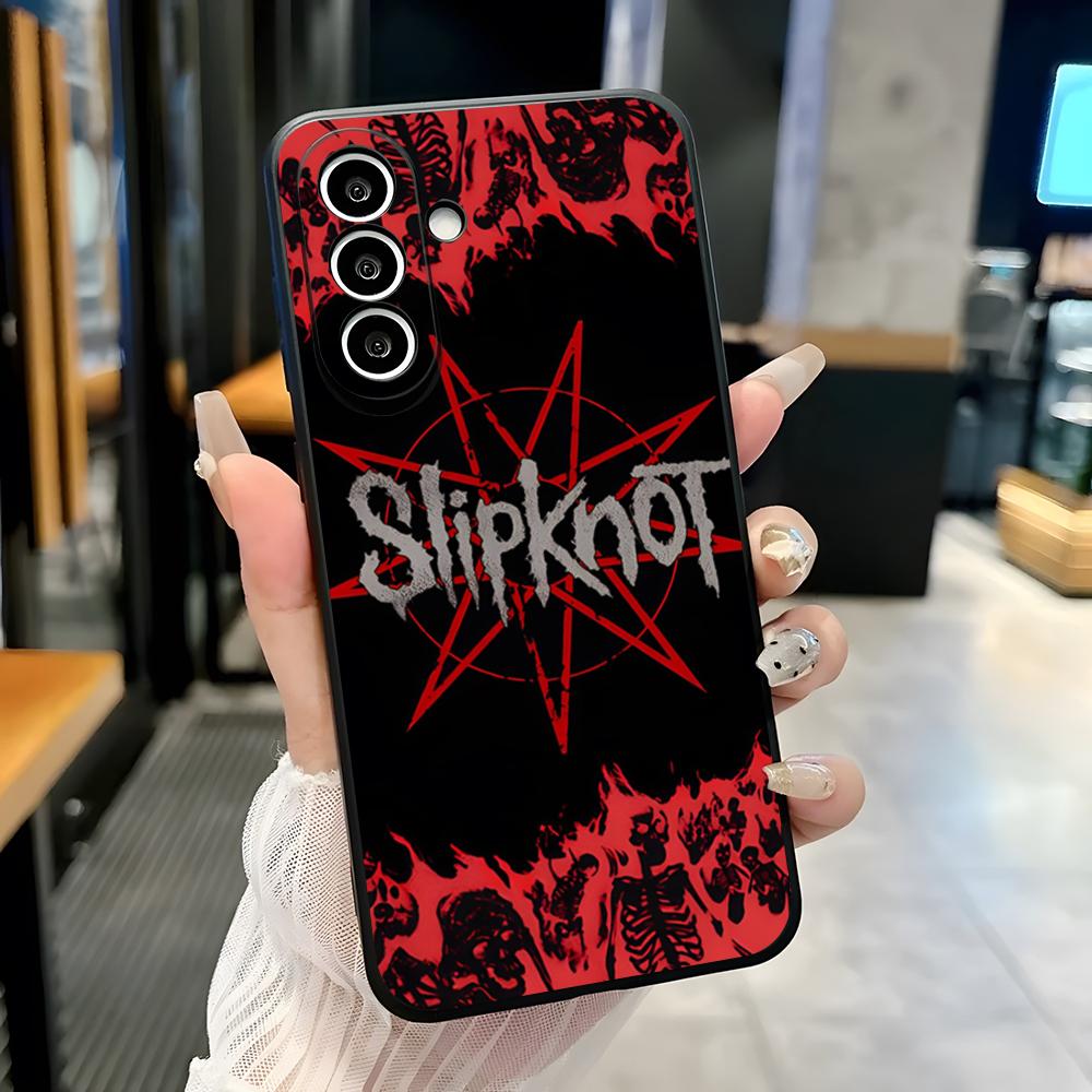 Band S-SlipknotS Phone Case For Samsung A25 A13 A33 5G A54 A36 A35 A56 A52 A14 Shockproof Soft Cover