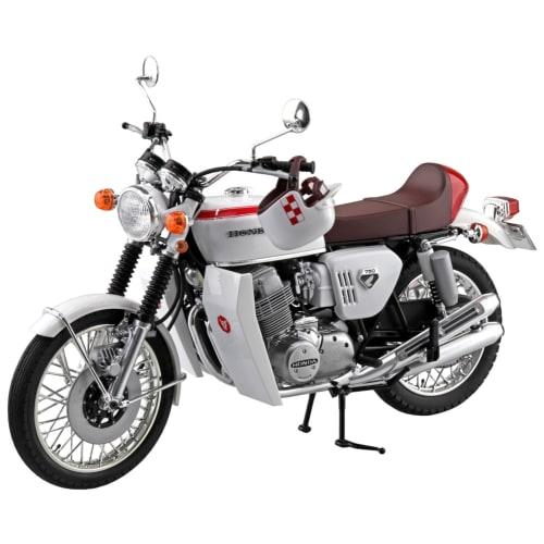 Aoshima Bunka Kyozai Wild 7 The Bike Series No. SP Hiba's CB750FOUR 1/12 Scale Plastic Model (Motorcycle)