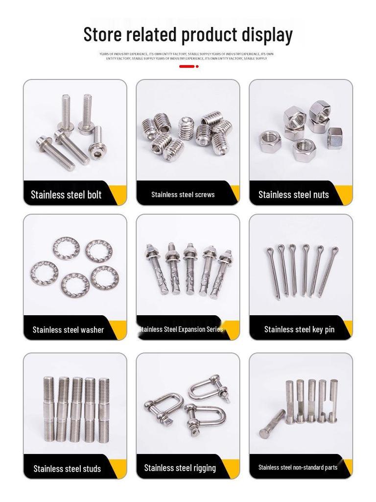201 Stainless Steel External Hexagon Expansion Screw