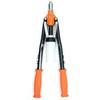 Manual Dual Handle Rivet Nut Gun with Rubber Coated Handle, All Steel Structure Industrial Heavy-duty Nut Gun