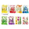 Dried Flowers Set DIY Tools Photography Real Flower Decal Handicraft Filling Pressed Specimen Label for Craft Necklace