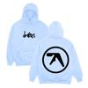Drukqs Dual Logo Heavyweight Hoodie Aphex Twin High Street Sweatshirts Harajuku Long Sleeve Streetwear Fashion Unisex