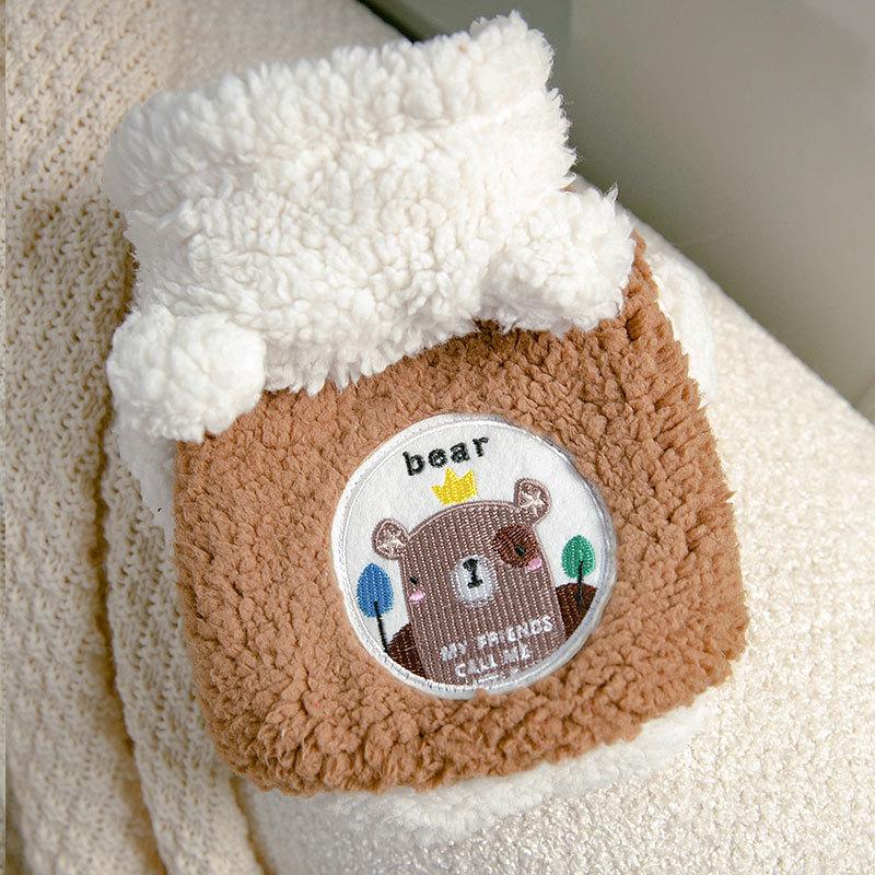 Autumn and Winter Dog Clothes Two Feet Comfortable Cotton Lint Warm Hooded Teddy Bear Small Dog Pet Winter Dog Clothing