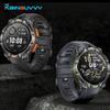 Rainbuvvy KC108 GPS Смарт-годинник для спорту 1,46 дюйма TFT 360x360 BT5.3 IPX8 Водонепроникний 1200 мАг Bluetooth Дзвінки Зовнішній Android Годинник Моніторинг Здоров'я