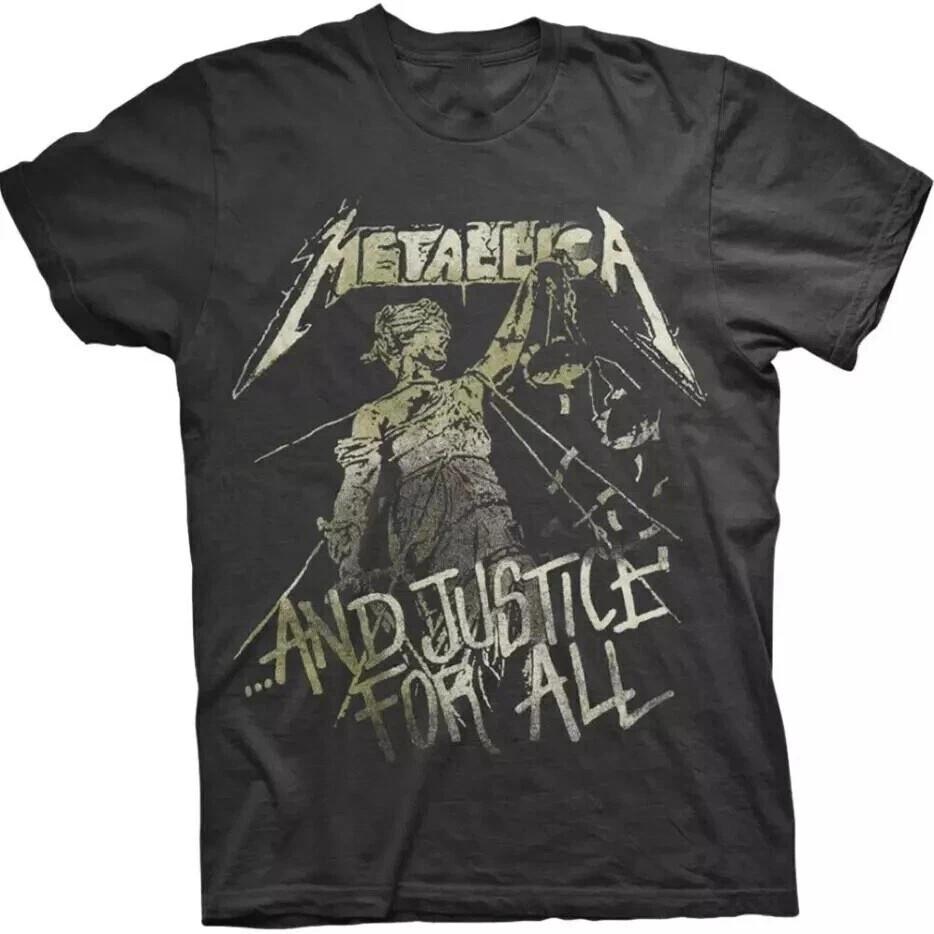 

Вдохновленная Metallica And Justice For All Винтажная Рок-футболка S-4XL Унисекс XXL