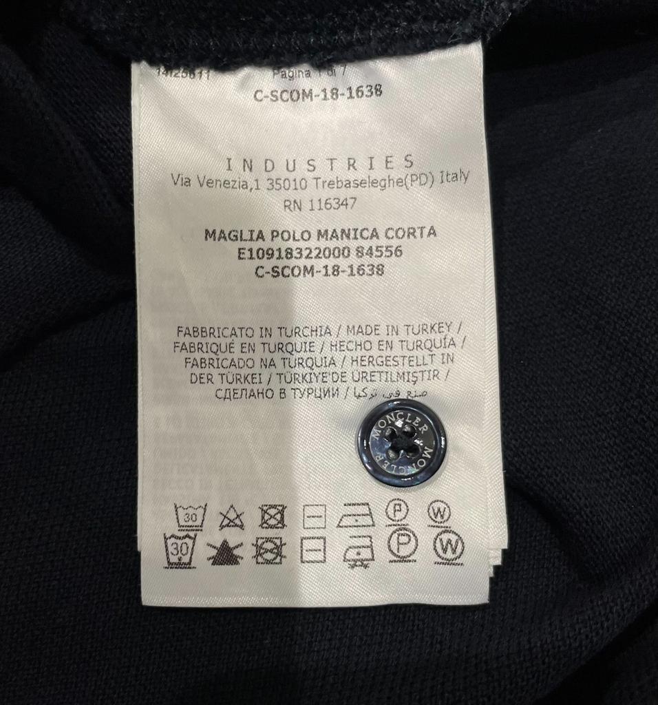 Gebrauchtes MONCLER E10918322000 84556Polohemd Herren