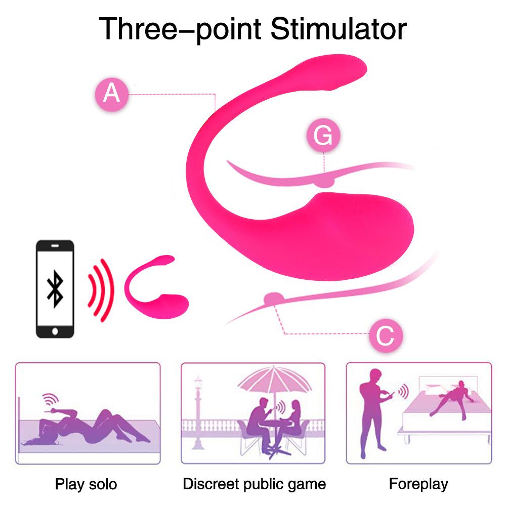 Wireless Bluetooth APP Control Vibratiors Wear Vibrating Stimulator Egg G Spot Dildo Vagina Massager For Women Adults Panties