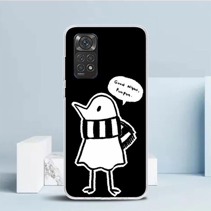 Oyasumi Punpun Silicon Call Phone Case For Xiaomi Redmi Note 14 13 12 12S 11 Pro Plus 11S 10 10S 11T 11E 4G 5G Soft Cover Redmi