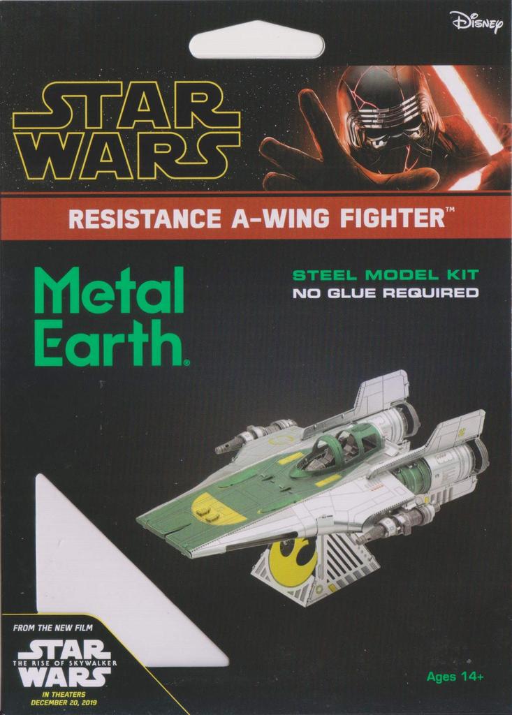 Metallic Nano Puzzle Star Wars Resistance Fighter A-Wing