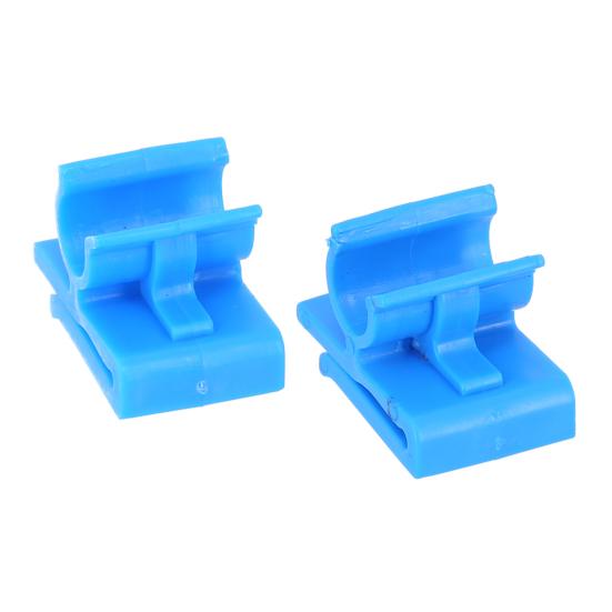 

2 шт. Зажим для перчаточного ящика Простая установка Устойчивый к царапинам синий нижний перчаточный ящик