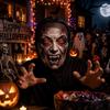 Cat Printed Halloween Scary Mask Realistic Cosplay Mask Funny Style Head Cover  Holiday Events