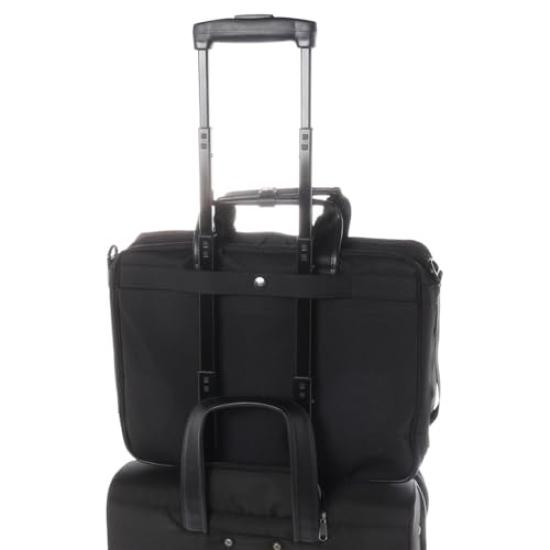 Ace Gene Flexlite Fit Lightweight Business Bag, 38cm, A4 Size, One Compartment, PC Storage, 54557 01 (Black)