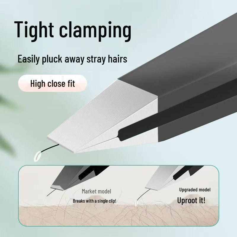 Stainless Steel Multi-use Eyebrow and Beard Tweezers for Hair Removal